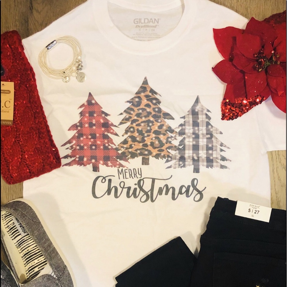 Merry Christmas Tree Tee